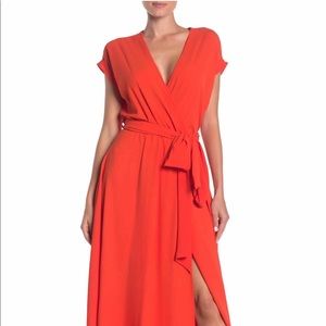 Jasmine Faux Wrap Maxi Dress